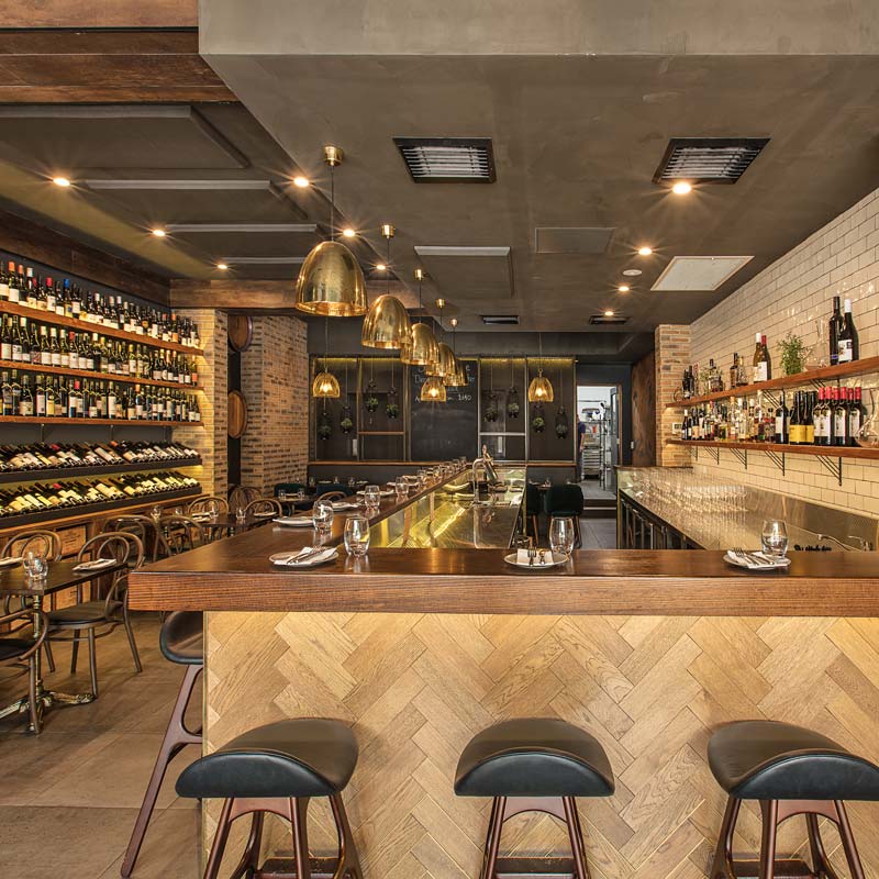 Interior Design for Good Hope Wine Bar in Manly