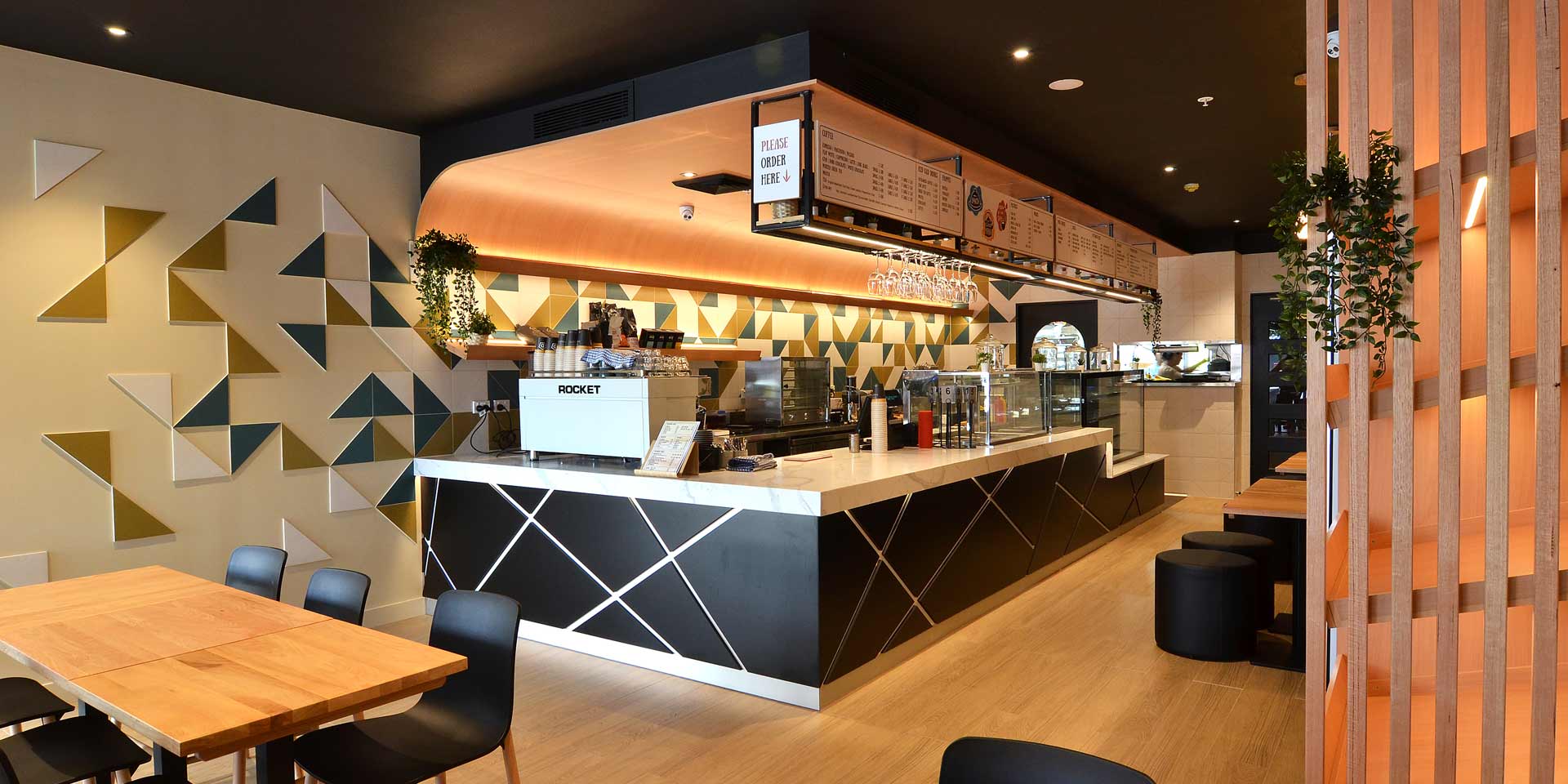 Interior Design for B5 Cafe in Narraweena